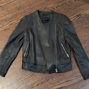 Club Monaco Leather Jacket